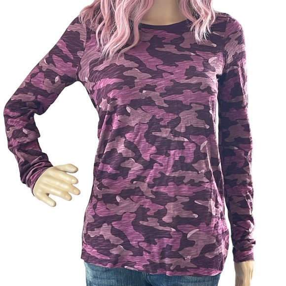 ATM pink and purple camo long sleeve lightweight t-shirt size XS - Picture 4 of 10